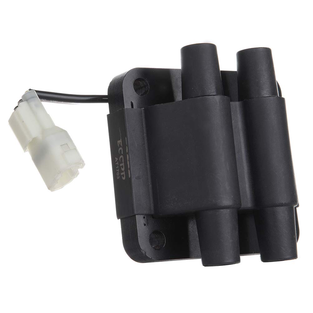 AUTOMUTO Ignition Coil Pack - Compatible with 1998 Subaru Forester 2.5L - Replaces OEM Part Numbers 22443-AA240, 22433-AA240, 22433-AA370, 174EAA59-UF159, C1055, UF159 - High Performance Engine Replacement Part for Smoother Acceleration & Fuel Efficiency