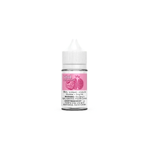 Premium Raspberry Pomegranate E-Liquid - 30mL Vape Juice for Refillable Pods & Tanks - Sweet & Fruity Flavor for All-Day Vaping