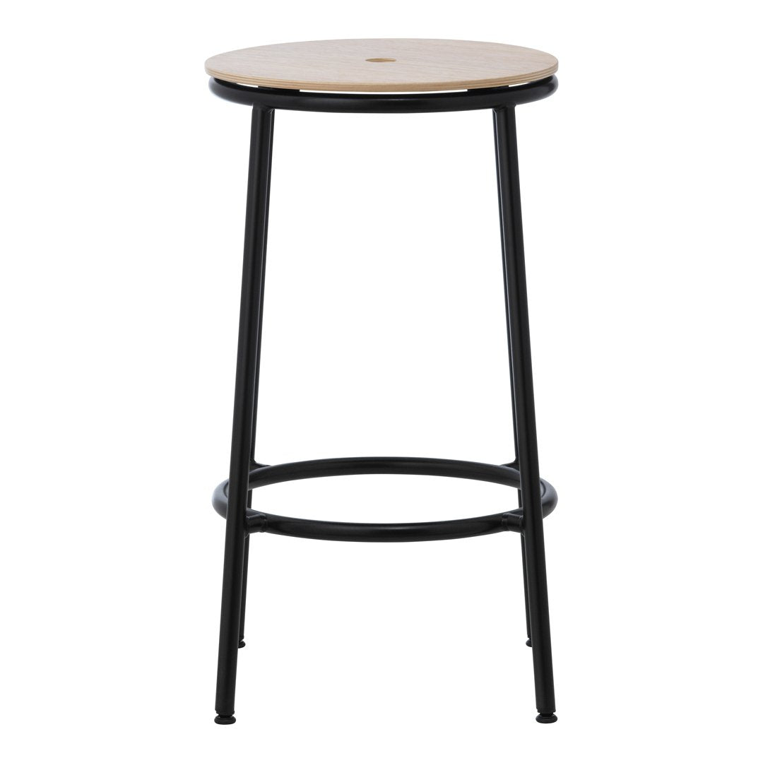 Modern Circa Counter Stool - Adjustable Height Bar Stool with Cushion for Kitchen Island, Breakfast Nook & Home Bar - Comfortable & Stylish Seating Solution