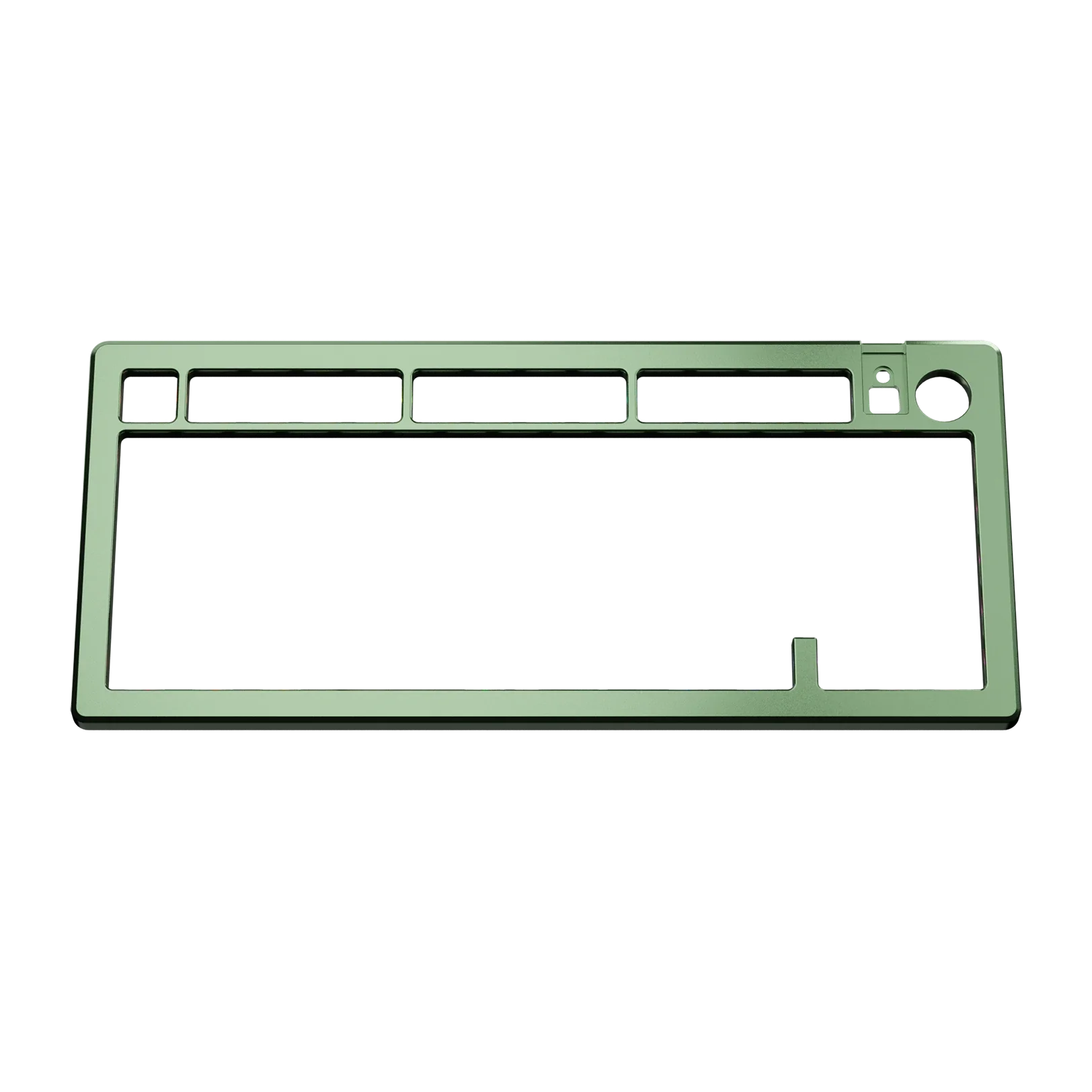 GMMK 3 75% Mechanical Keyboard Top Case - Premium Metal Frame in Sage Green | Perfect for Gaming, Typing & Office Work