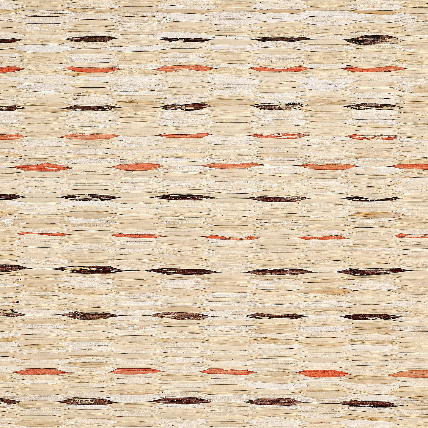 Phillip Jeffries Thatched Raffia Pinnacle Wallpaper - Natural Textured Grasscloth for Living Room, Bedroom & Dining Room Decor