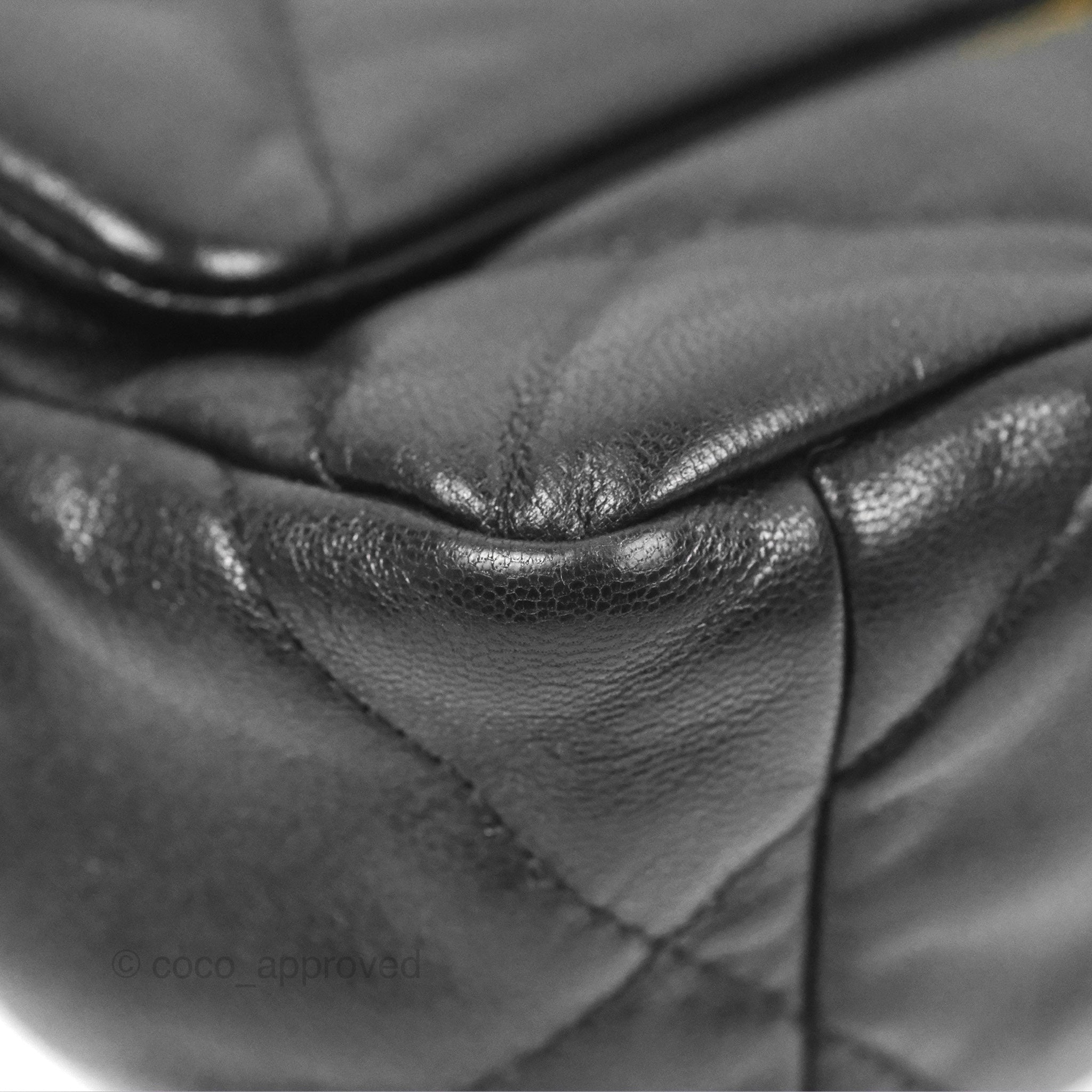 Chanel 19 Small Black Goatskin Leather Bag with Mixed Gold/Silver Hardware - Luxury Crossbody Purse for Women, Perfect for Date Night & Evening Events