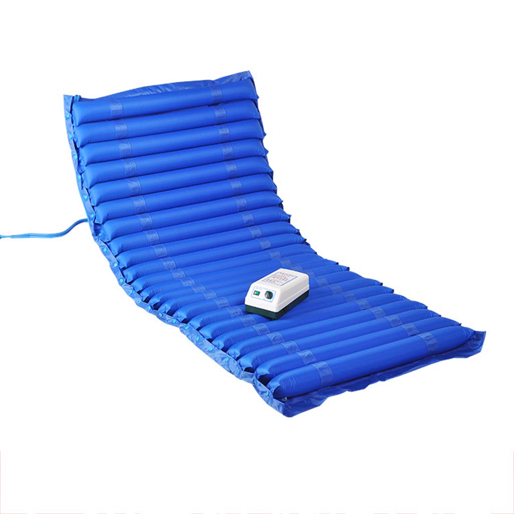 Anti-Bedsores Inflatable Air Mattress with Electric Pump - Alternating Pressure Relief for Decubitus Ulcer Prevention - Hospital & Home Care Use for Elderly & Bedridden Patients