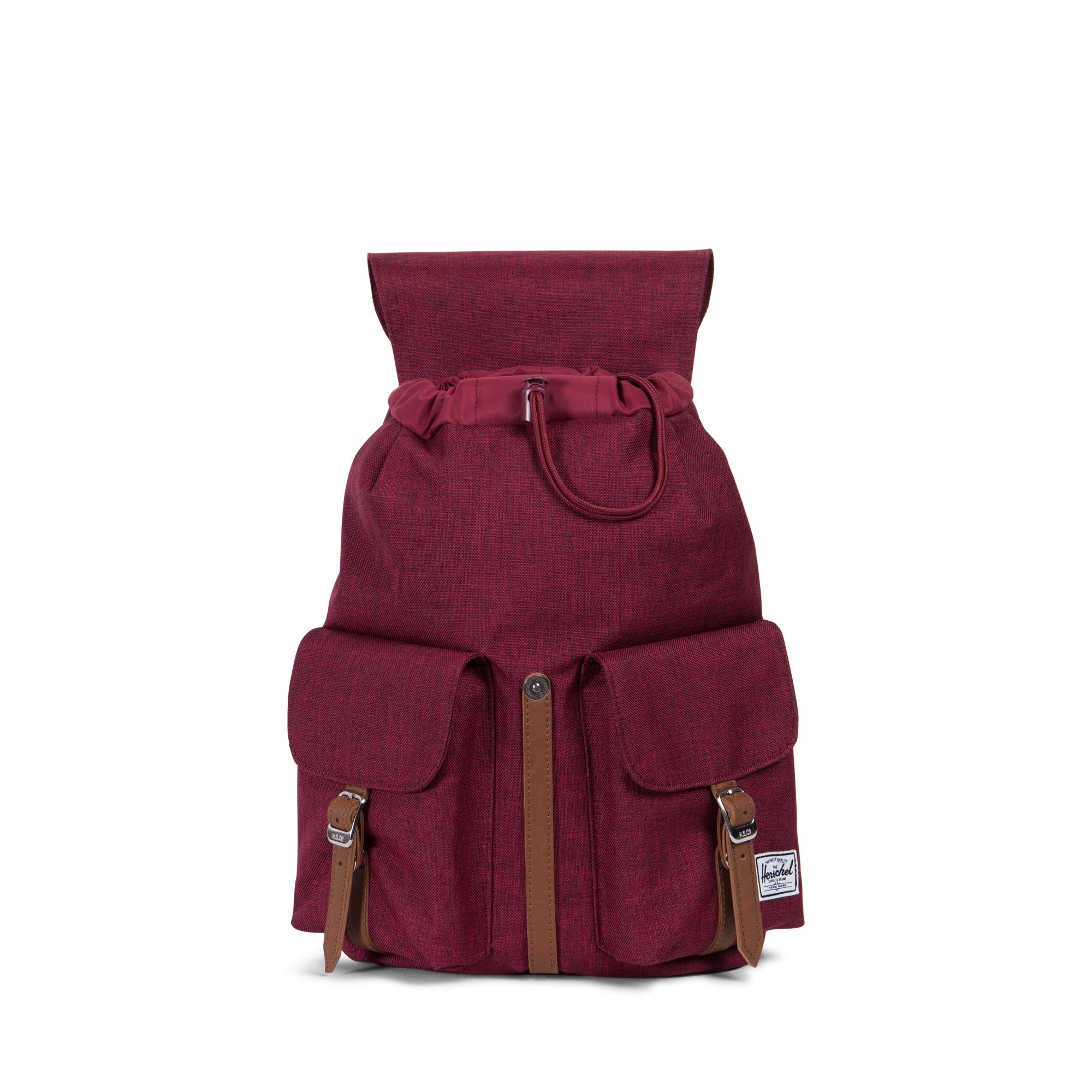 Herschel Dawson Backpack for Travel & School - Stylish Laptop Backpack with Padded Sleeve, Water-Resistant Wine Red Backpack for Men & Women - Perfect for Commuting, Hiking & Daily Use