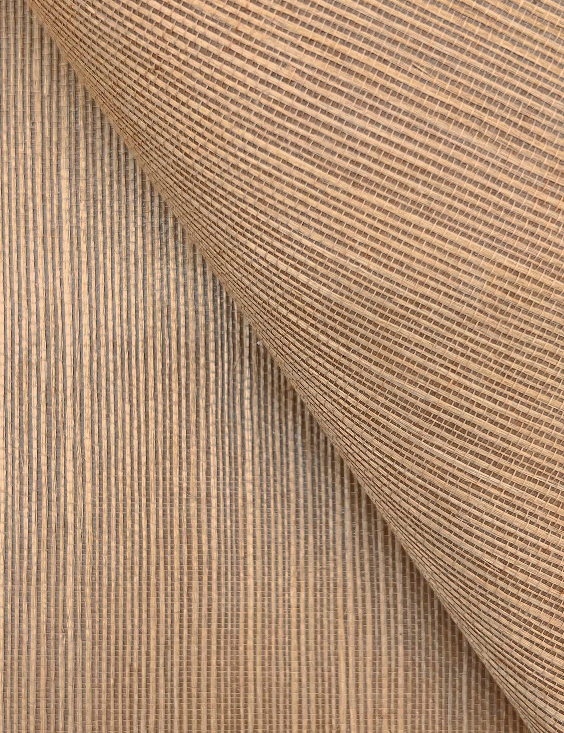 Beige Grasscloth Wallpaper Sample - Natural Textured Peel & Stick Wallpaper for Living Room, Bedroom, or Office Decor