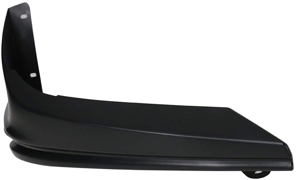 2019-2021 Honda Civic Front Bumper Lip Spoiler - Modulo Style Unpainted Black ABS Plastic - Enhance Sporty Look & Aerodynamics for Street Racing & Car Shows