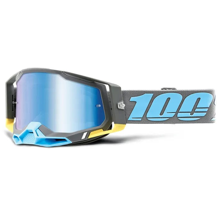 100% UV Protection Racecraft 2 Motorcycle Sunglasses - Polarized Mirror Lens for Cycling, Running & Outdoor Sports - Lightweight & Anti-Fog Design