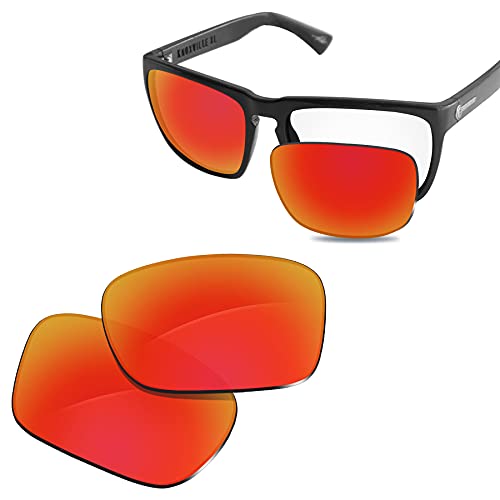 Polarized Fire Red Mirror