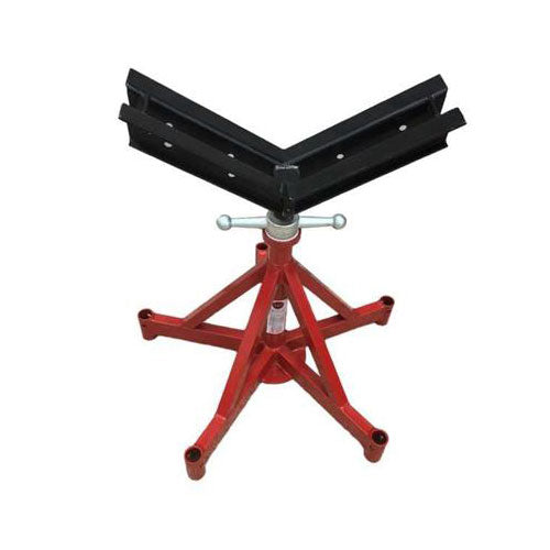 B&B Pipe Tools 3500 LP Five Leg Giant Low Profile Jack Stand - Heavy Duty Vehicle Support for Cars, Trucks & SUVs - Perfect for Garage Repairs & Maintenance