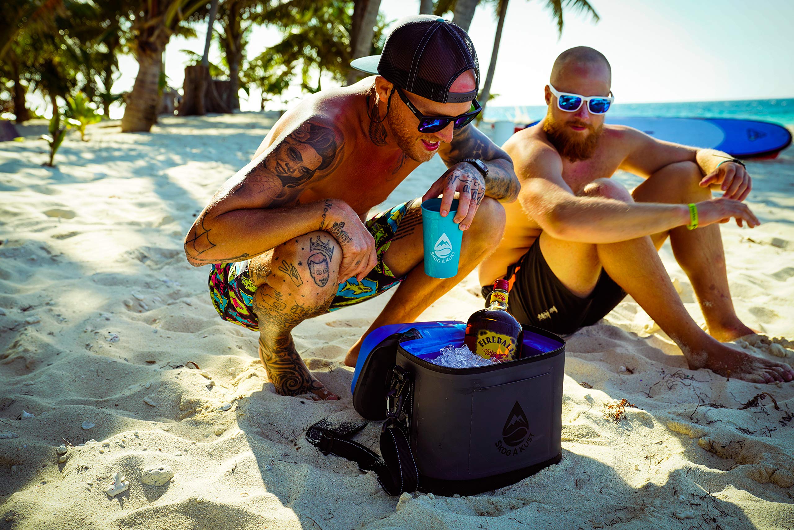 Skog Å Kust ChillSåk Airtight Leakproof Soft Cooler Bag - Insulated Picnic Lunch Box for Beach, Camping & Outdoor Adventures