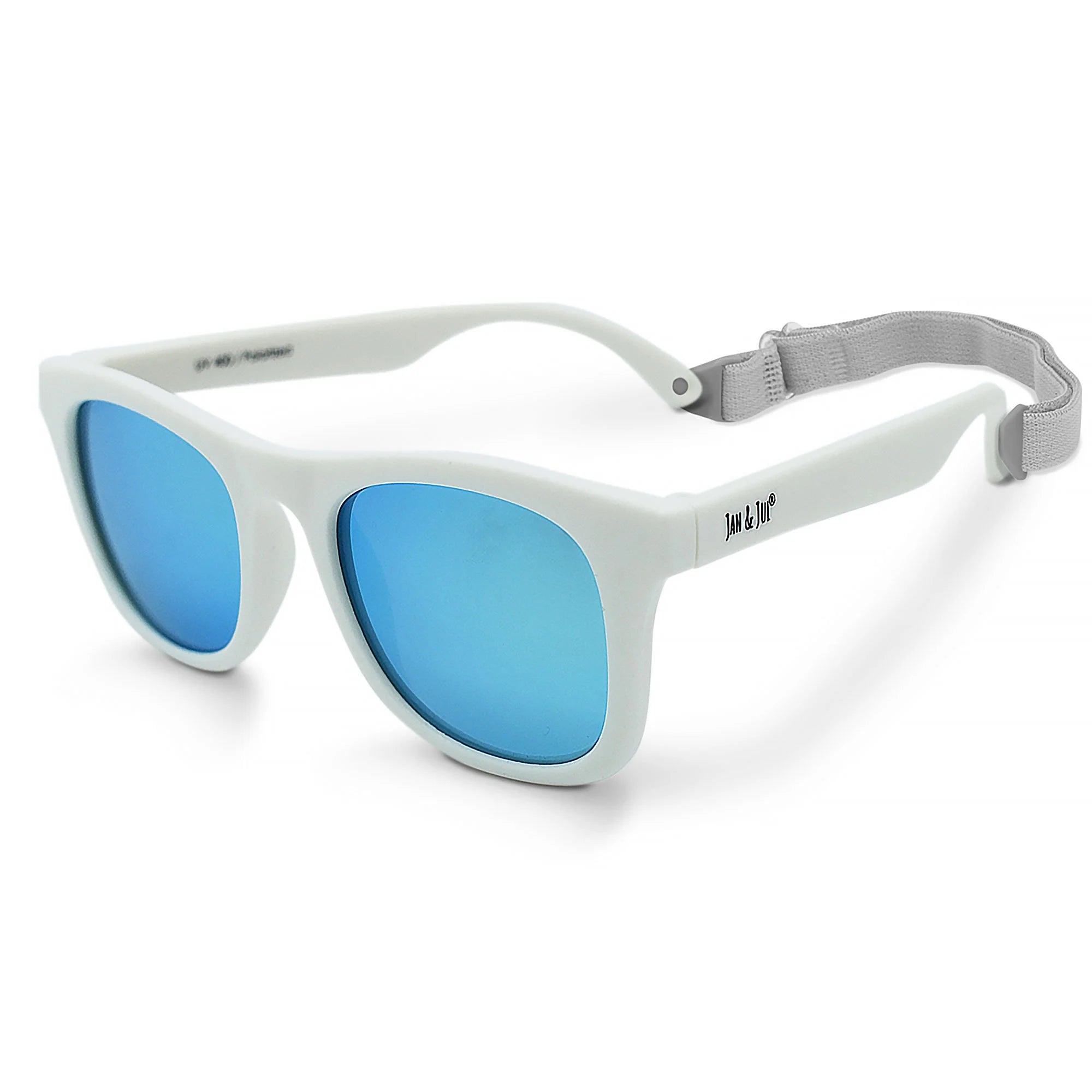 Jan & Jul White Aurora Polarized Sunglasses for Men & Women - UV Protection, Lightweight & Stylish for Urban Exploration, Hiking & Outdoor Adventures