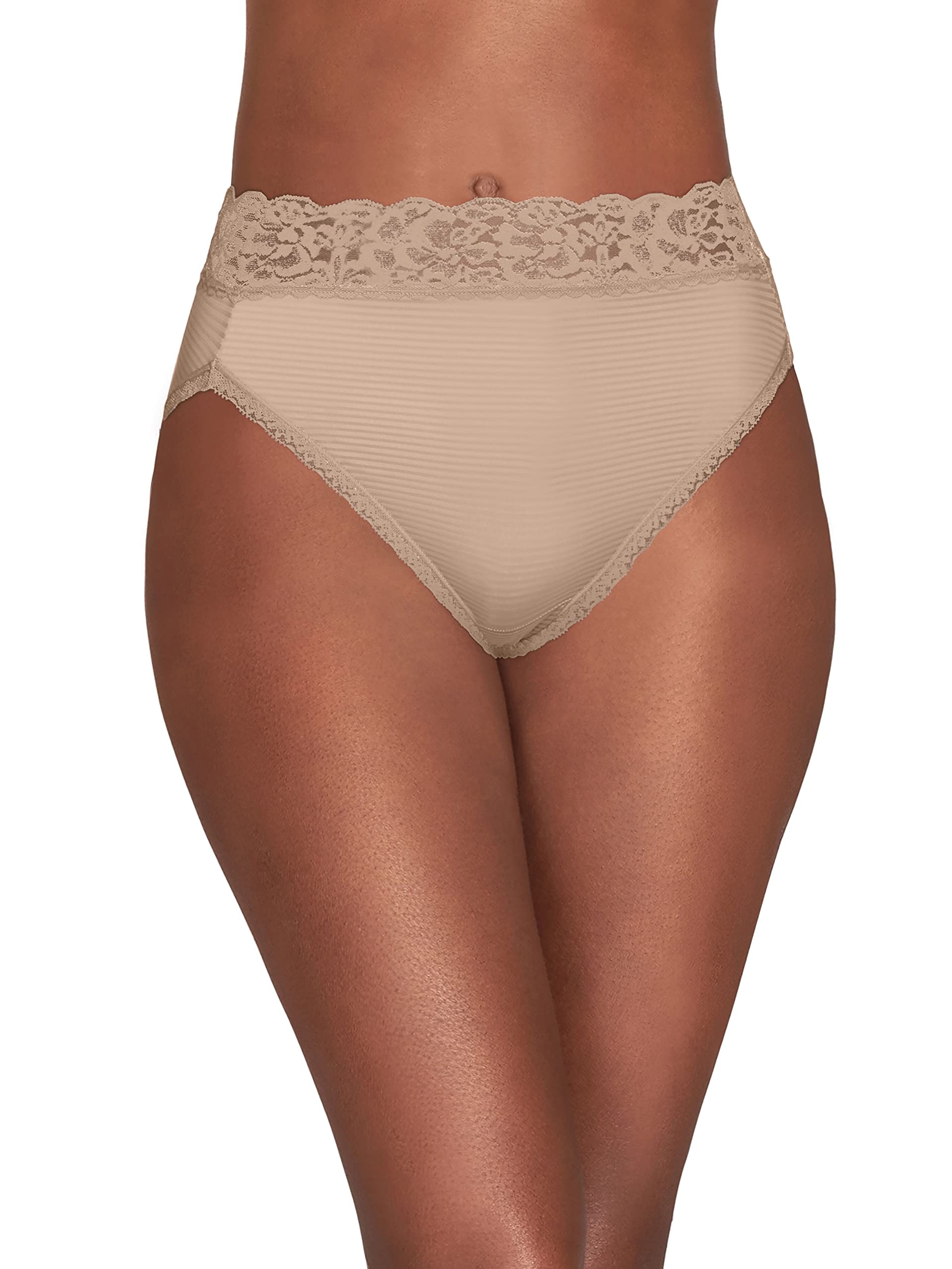 Vanity Fair Women's Comfortable Lace Panties - Lightweight, Silky & Stretchy Underwear for Everyday Wear | Perfect for Work, Travel & Relaxation