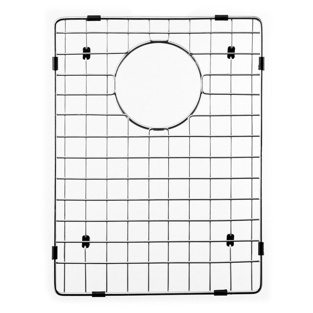 Houzer BG 4800 Stainless Steel Wirecraft Bottom Grid - Durable Kitchen Sink Accessory for Dish Drying & Organization