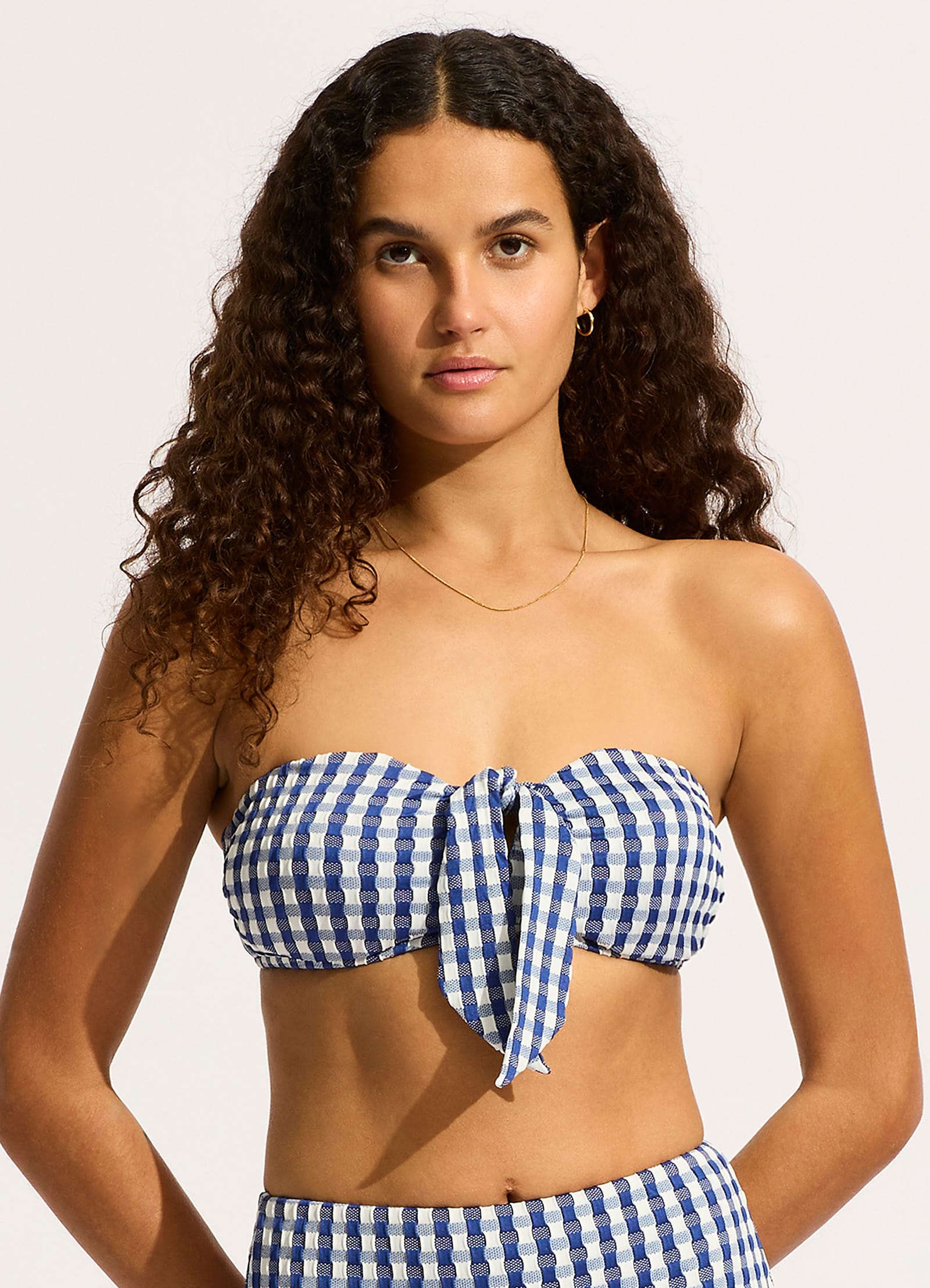 Bella Bandeau Bikini Top - Ultramarine Blue Swimwear for Women | Perfect for Beach, Pool & Summer Vacations