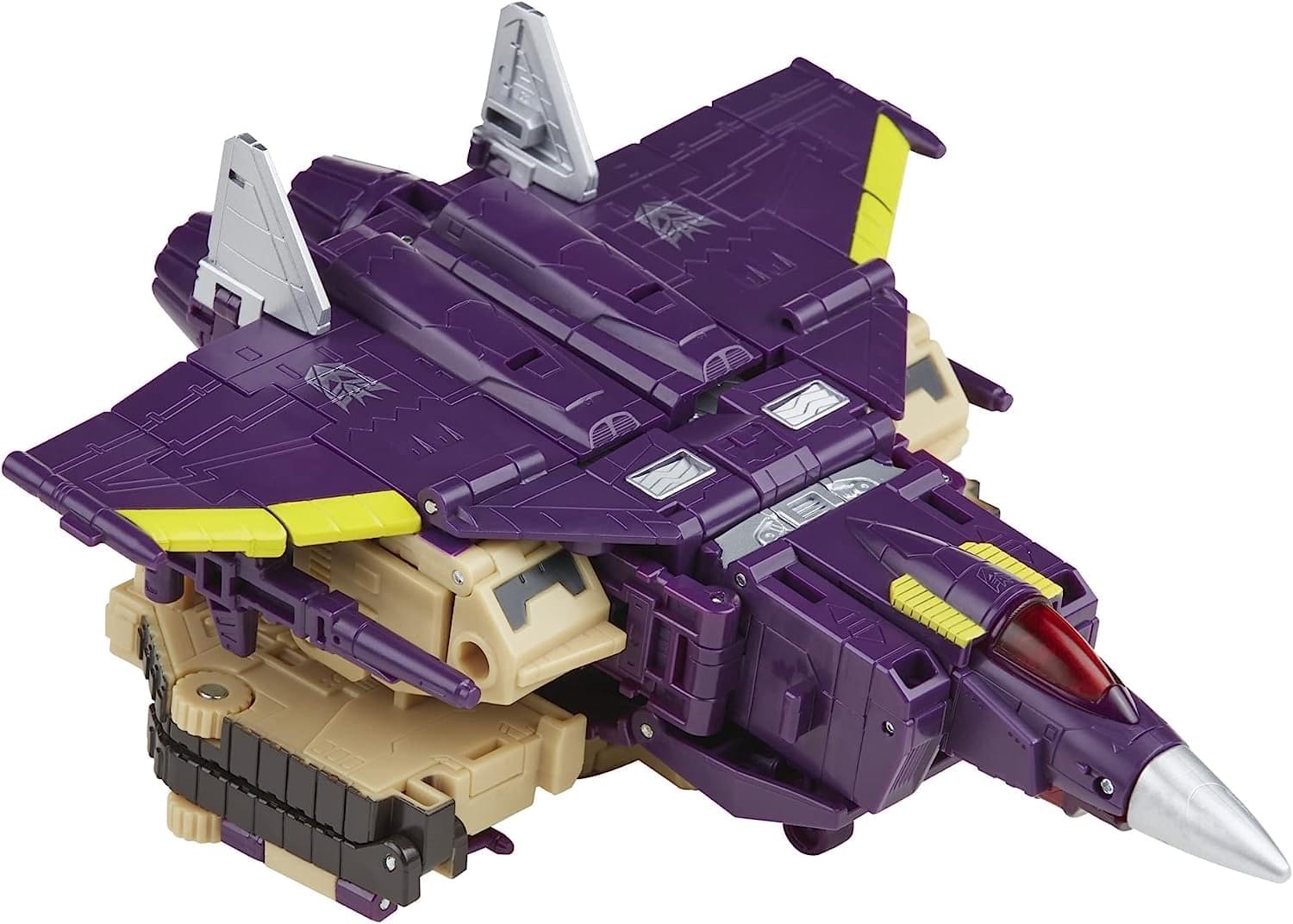 Hasbro Transformers Generations Legacy Leader Blitzwing Triple Changer 7-inch Action Figure - Convertible Robot to Jet & Tank Toy for Kids Age 8+ (F3062) - Perfect for Collectors, Birthday Gifts & Playtime Battles