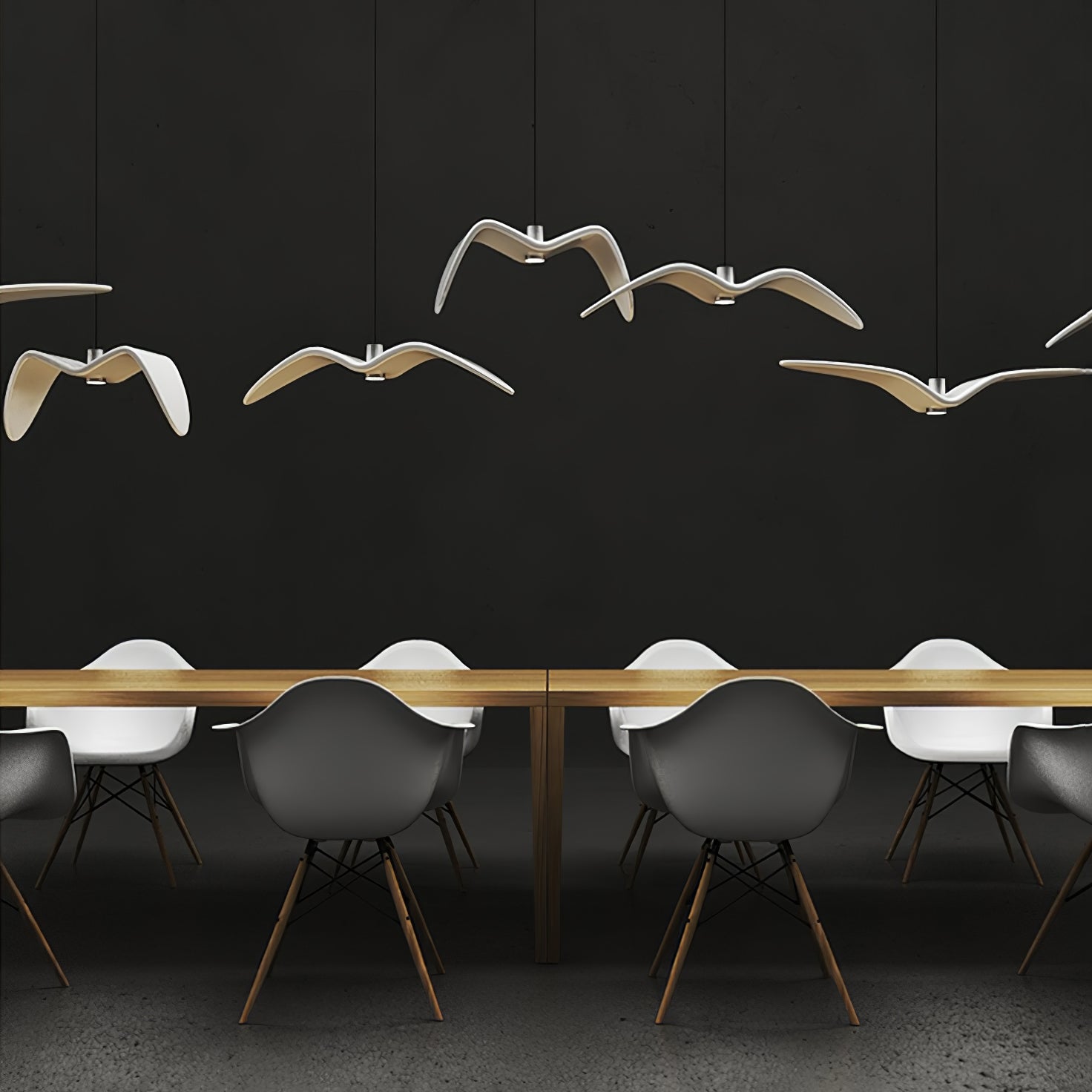 Aviara Modern LED Pendant Light Fixture - Dimmable Hanging Chandelier for Kitchen Island, Dining Room & Bedroom Lighting