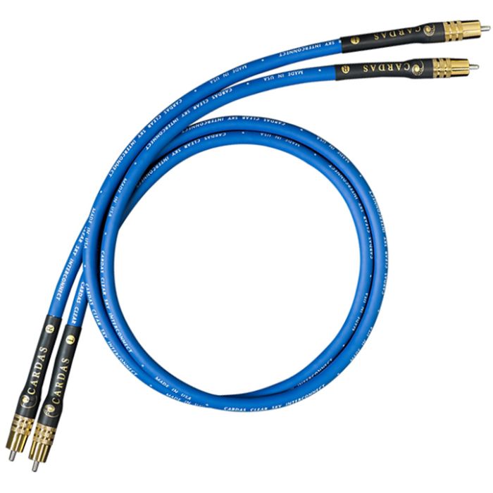 Cardas Audio Clear Sky High-End Interconnect Cable Pair - Premium RCA Audio Cable for Home Theater, Hi-Fi Systems & Audiophile Setups