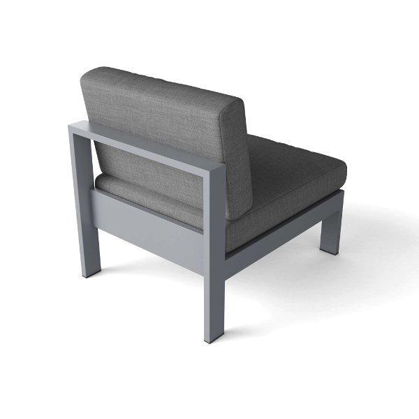 Lucca Deep Seating Center Chair - Premium Outdoor Patio Furniture for Garden, Poolside & Backyard Relaxation