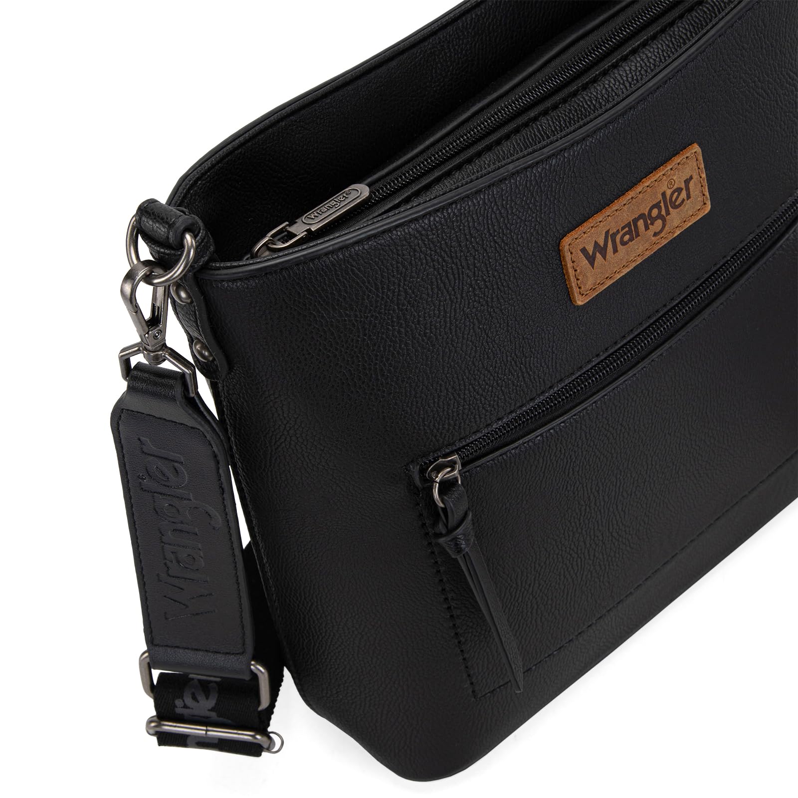 Wrangler Women's Lightweight Crossbody Bag - Stylish Shoulder Purse for Travel, Shopping & Everyday Use | Durable & Comfortable Handbag