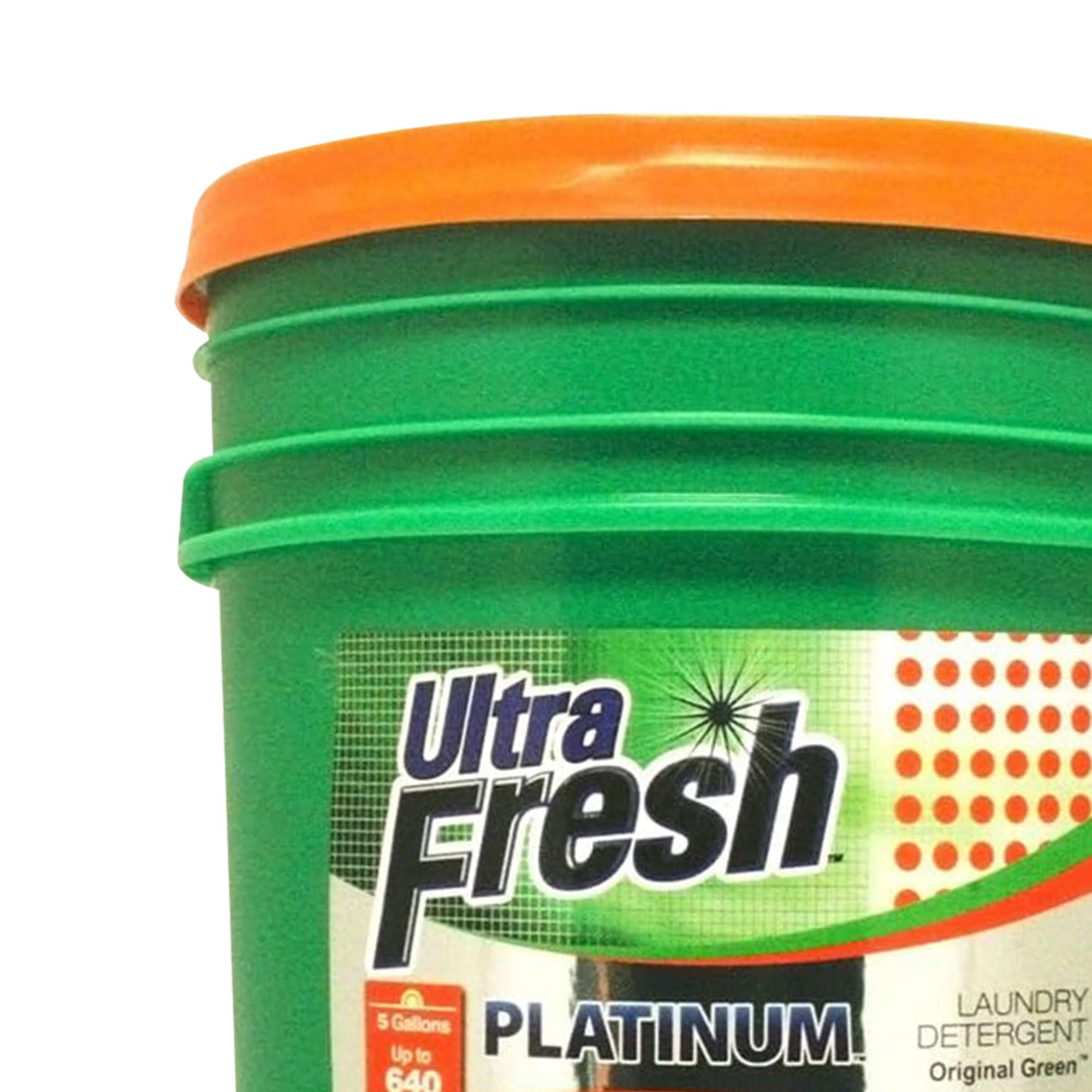 6X Platinum 5 Gallon Laundry Detergent Liquid for All Washing Machines - Easy Dispensing Pump, 640 Loads Capacity, Original Green (2 Pack) - Perfect for Large Families & Commercial Laundry Use