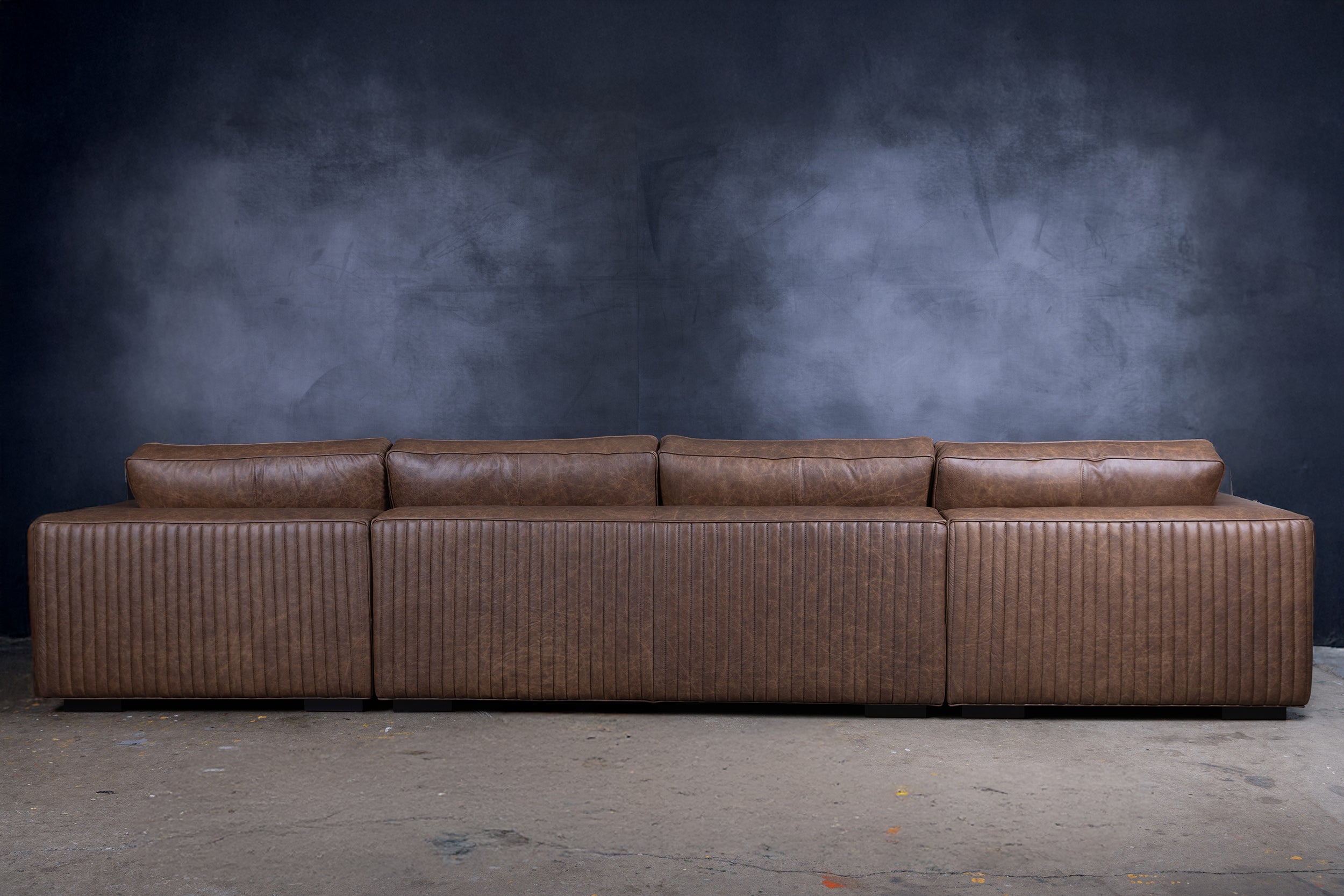 MADDEX DELUXE U-SHAPE CHAISE LOUNGE - Modern Sectional Sofa with Ottoman for Living Room, Bedroom & Office - Comfortable Lounge Chair for Relaxing, Reading & Napping