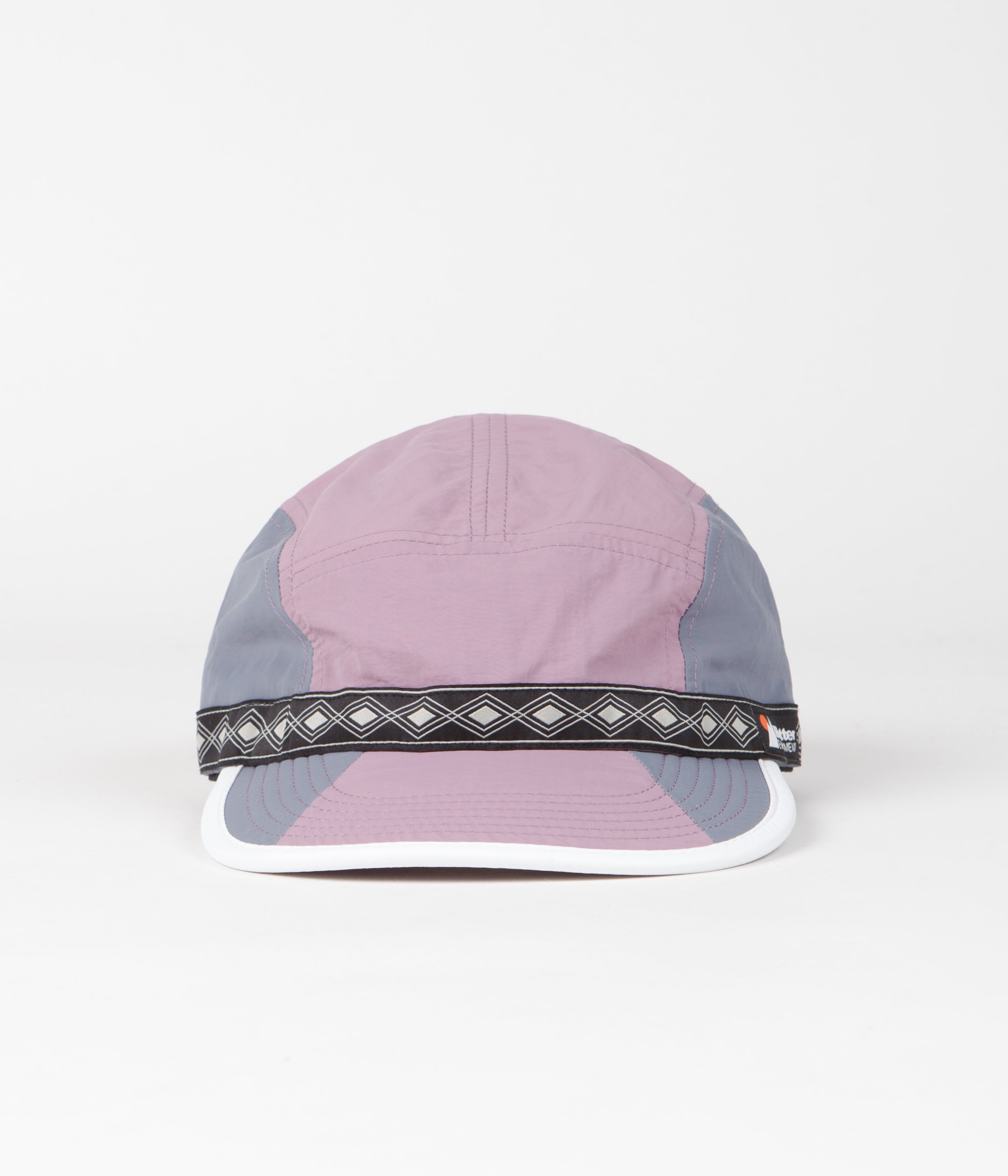 Butter Goods Basecamp 5 Panel Cap - Mauve Purple Adjustable Dad Hat for Men & Women - Perfect for Outdoor Camping, Hiking and Streetwear Fashion