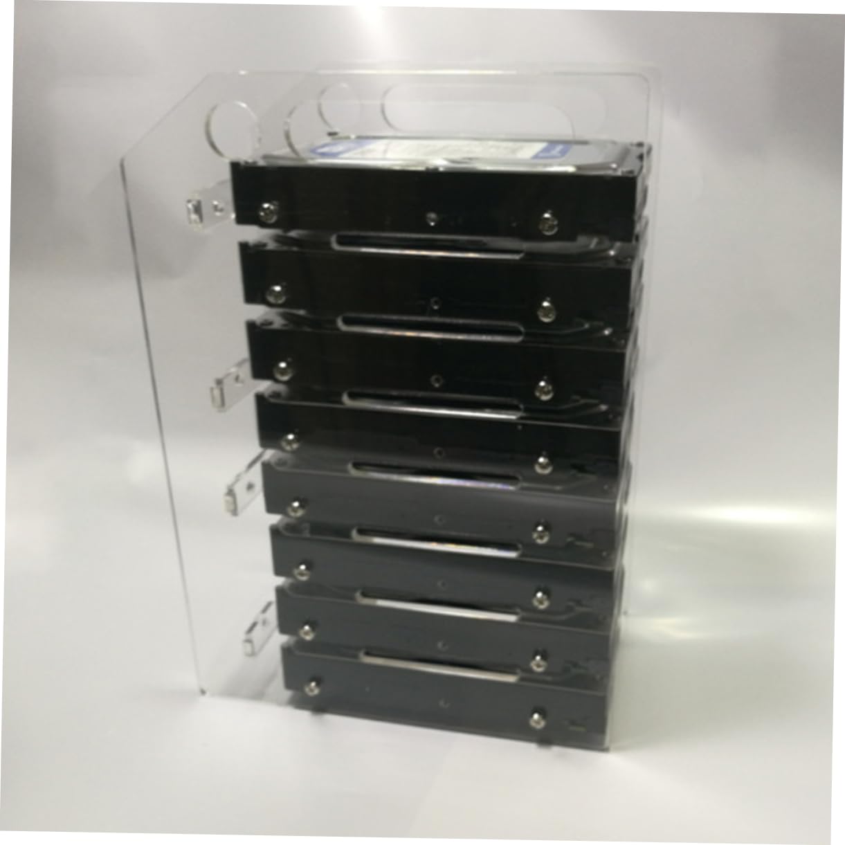 Angoily 3-Pack Acrylic HDD Mounting Bracket - 3.5