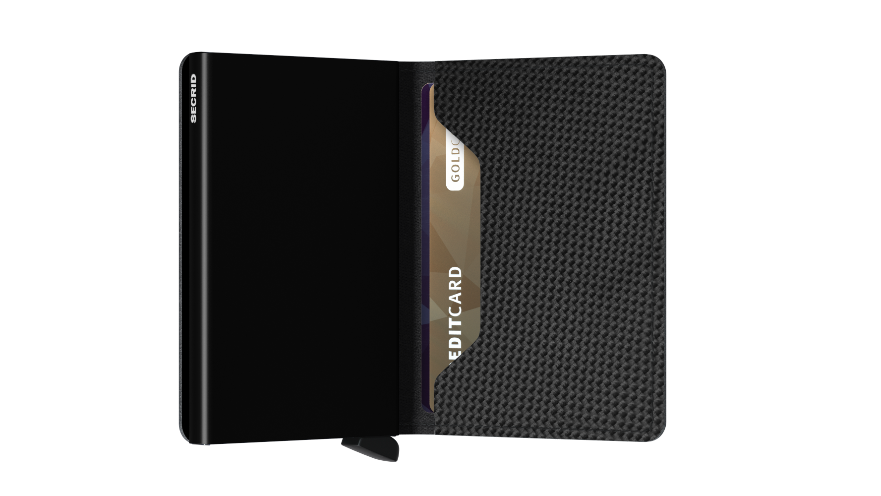 SECRID Slimwallet Carbon - RFID Blocking Minimalist Wallet for Men & Women | Perfect for Travel, Everyday Carry & Business Use