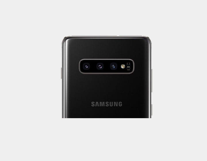 Samsung Galaxy S10+ SM-G975F/DS 512GB 8GB RAM Dual SIM Factory Unlocked Smartphone - Ceramic Black | International Version | Perfect for Business Travelers & Global Users