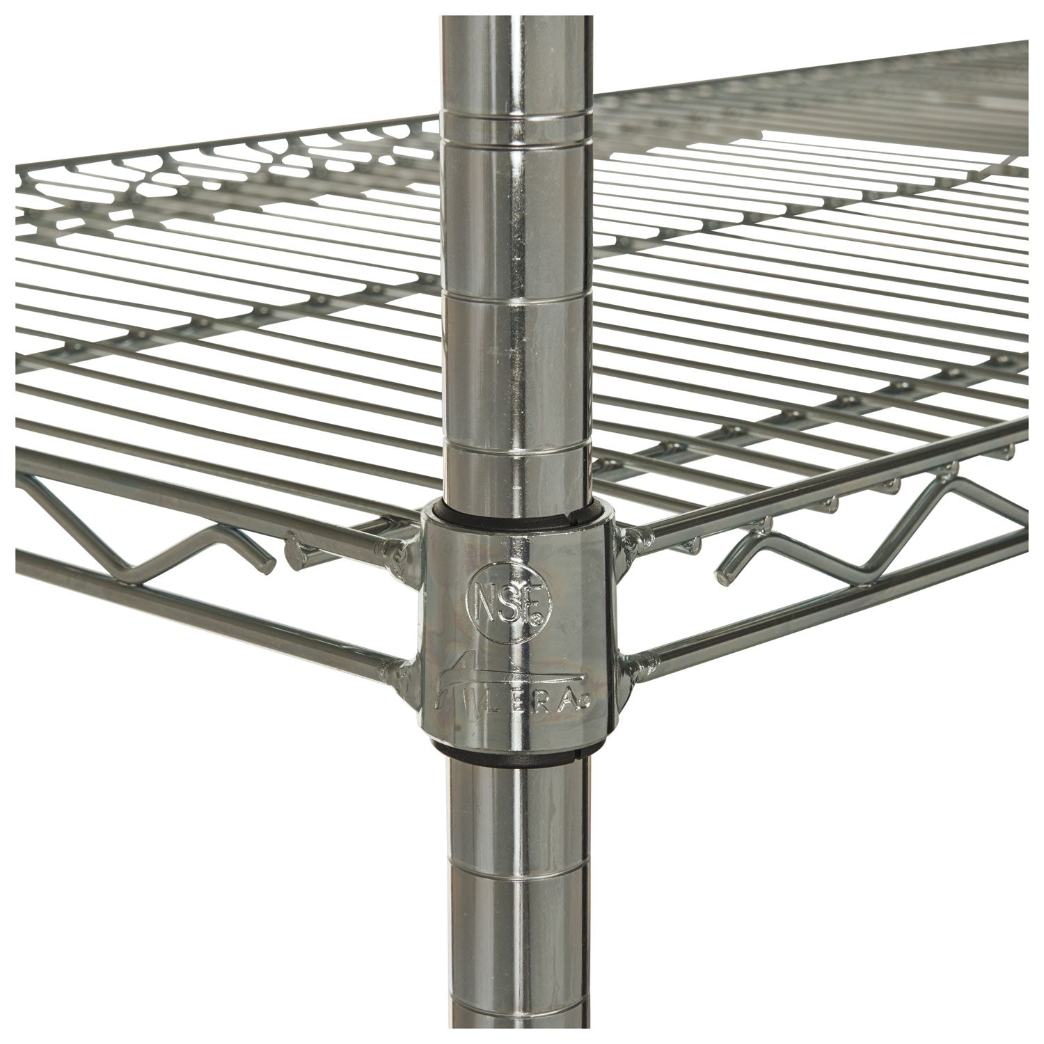 Alera® NSF Certified Industrial 4-Shelf Wire Shelving Kit, 36