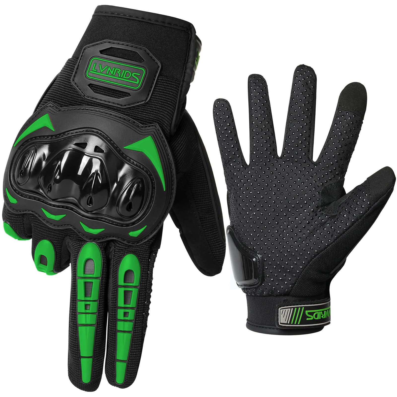 **Touchscreen Motorcycle Gloves for Men & Women - Breathable Racing Gloves for Motocross, BMX, ATV, MTB & Cycling - Perfect for Off-Road Adventures & Commuting**