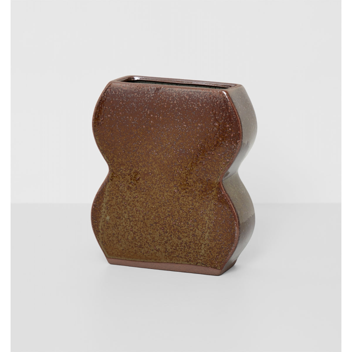 Small Modern Ceramic Vase - Minimalist Home Decor for Flowers, Centerpiece, Wedding & Living Room Decorations - Perfect for Dining Table, Office Desk & Gift Giving