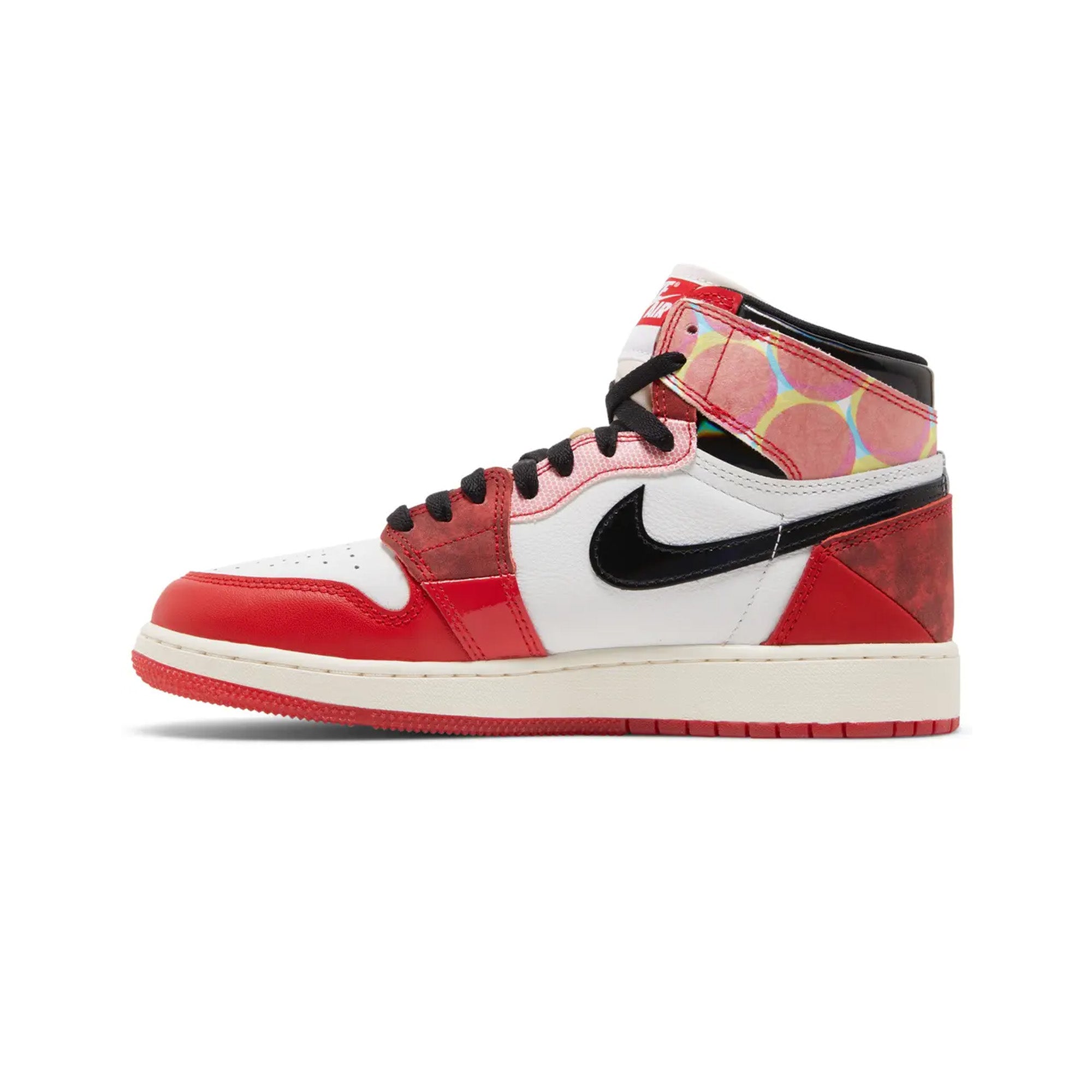 Air Jordan 1 High OG 'Spider-Man: Across the Spider-Verse' GS Sneakers (2023) - Limited Edition Basketball Shoes for Kids - Perfect for School, Sports & Collectors