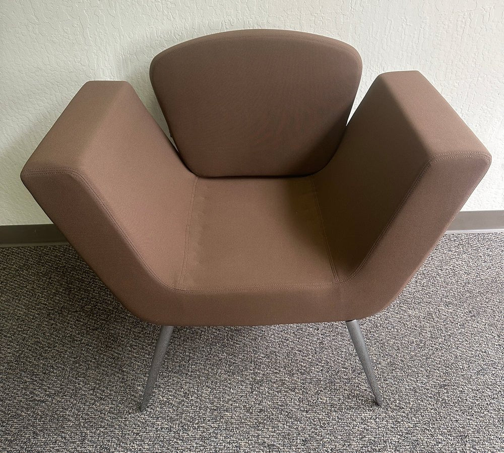 Dimon Lounge Chair by Rossin - Modern Accent Chair for Living Room, Bedroom & Office - Comfortable Mid-Century Design - Clearance Sale
