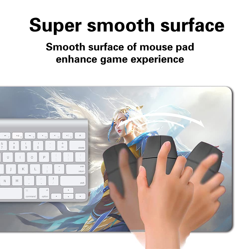 Premium 60x35cm TCG Playmat - Non-Slip MTG CCG RPG Trading Card Game Mat with Stunning MTG1-MU Yanling Sky Dancer Art | Perfect for Magic: The Gathering Tournaments, Game Nights & Collectors Display