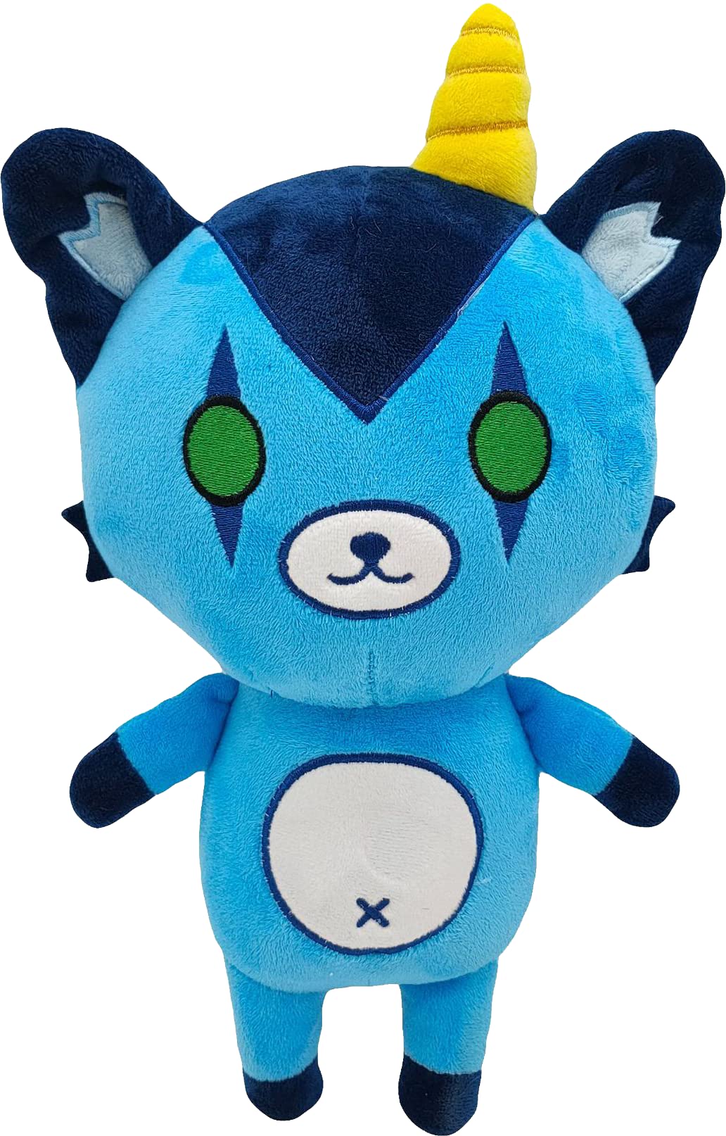 Adorable Blue Plush Cartoon Stuffed Animal - Ultra Soft 9.8 Inch Cuddly Toy Pillow for Kids | Perfect Birthday & Christmas Gift for Boys & Girls | Great for Bedtime Snuggles, Nursery Decor, and Comfort Companions