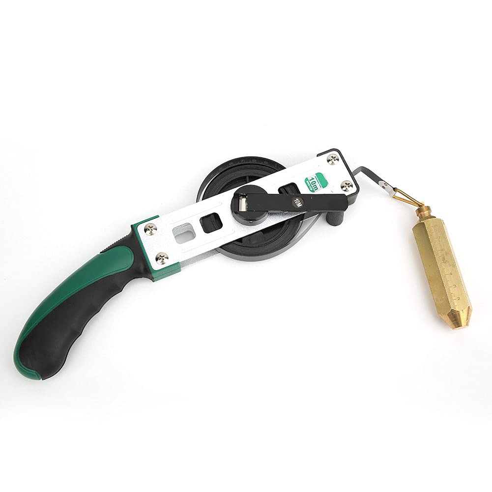 Oil Tank Measuring Tape - Durable Fade-Resistant Coated Oil Gauge Tape with Rubber Handle for Accurate Liquid Level Measurement | Perfect for Fuel Tanks, Chemical Storage & Industrial Use