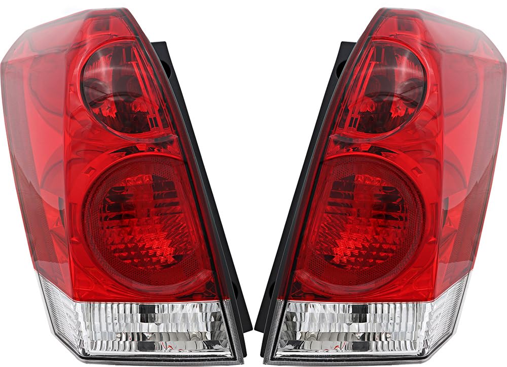Nissan Quest Tail Lights Lamps Set - Driver & Passenger Side - Compatible with 2004 2005 2006 2007 2008 2009 Models - Perfect for Replacement & Car Customization