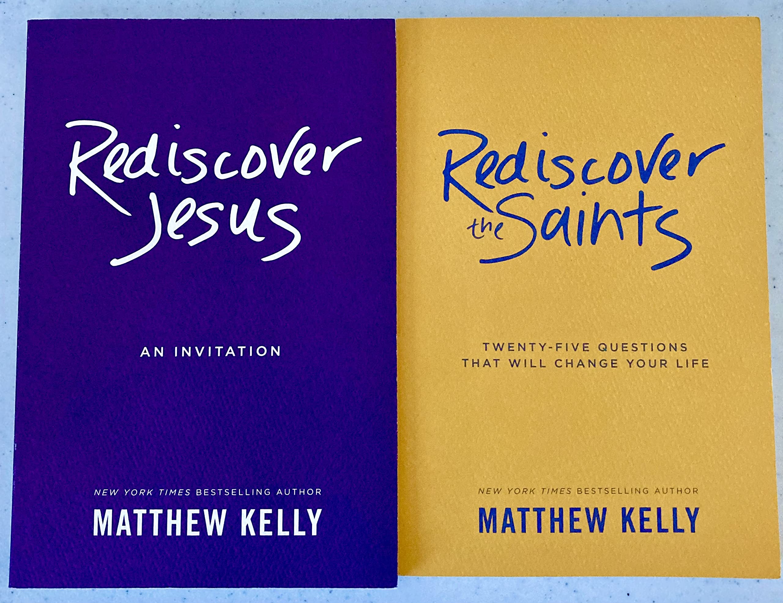 Rediscover Jesus & Rediscover the Saints - Inspirational Christian Books for Spiritual Growth, Bible Study & Faith Journey | Perfect for Personal Devotion, Small Groups & Church Ministry