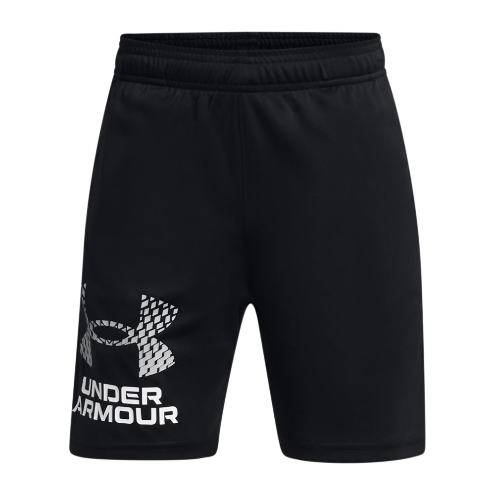 Under Armour Boys' Tech Logo Shorts - Moisture-Wicking Youth Athletic Shorts for Running, Training & Sports | Comfortable & Lightweight