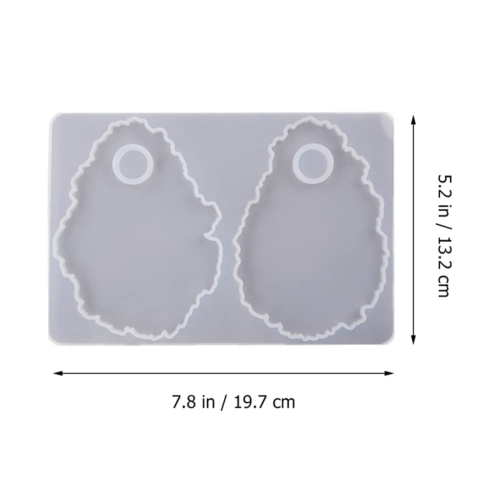 Premium Resin Silicone Makeup Palette Molds - DIY Artist Paint Palette & Agate Coaster Silicone Molds for Epoxy Resin Crafts, Nail Art Polish Holder - Perfect for Makeup Artists, Nail Technicians & Resin Art Projects