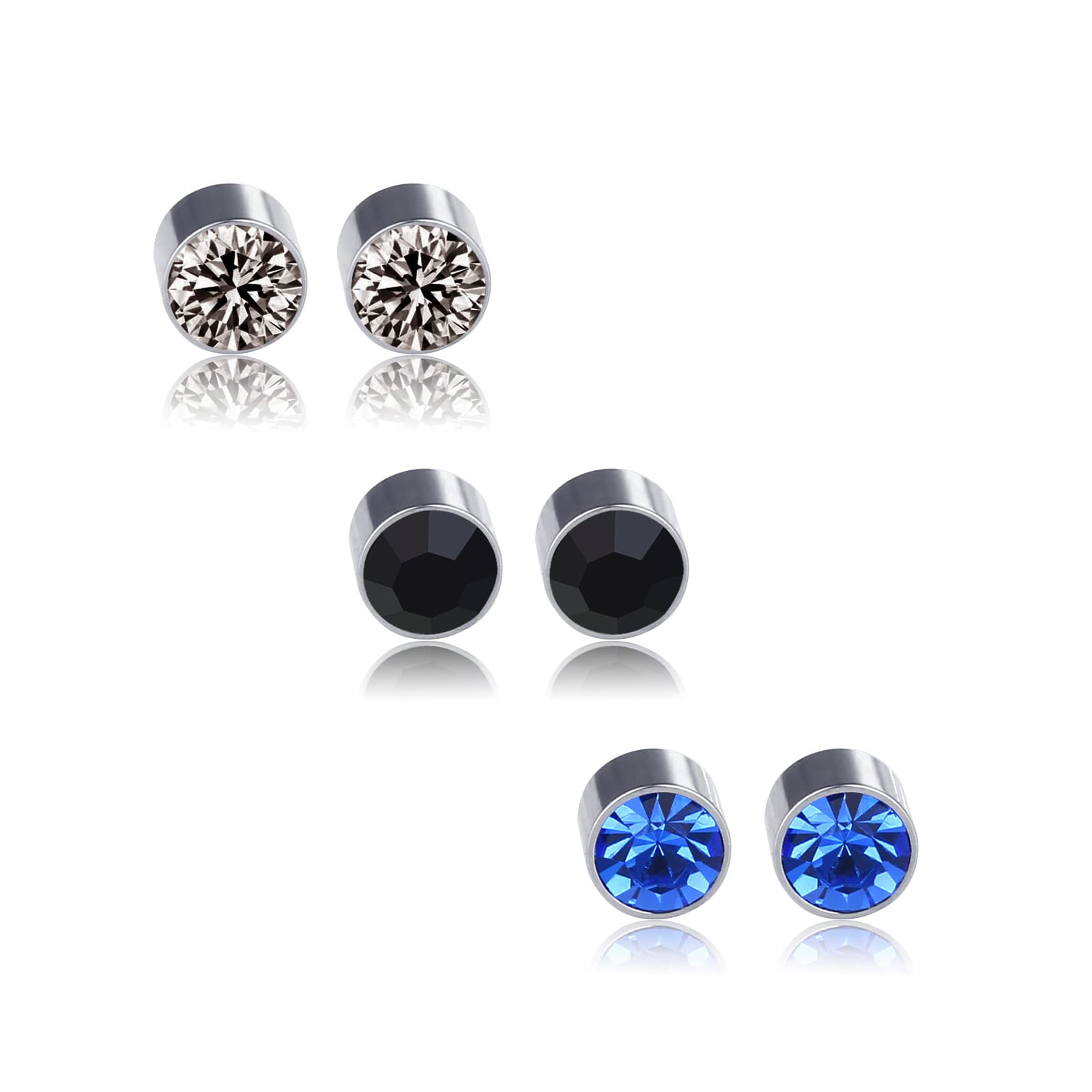 Magnetic Therapy Earrings for Lymph Detox & Weight Loss – Acupressure Slimming Ear Studs for Men & Women – Perfect for Wellness, Detox, and Relaxation Therapy