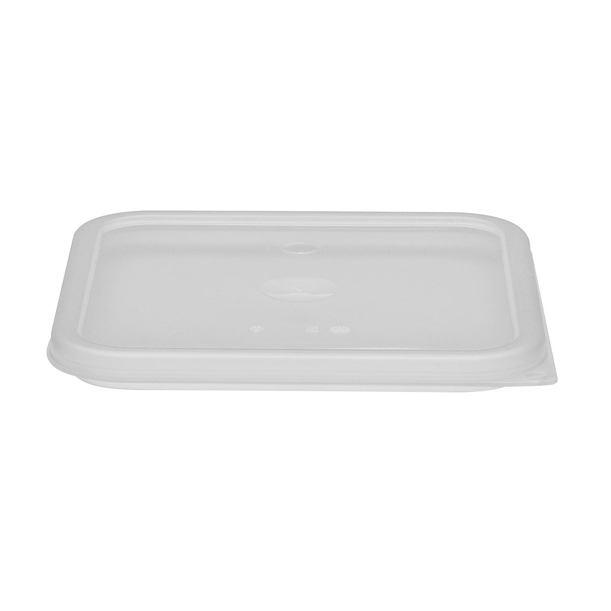 Cambro SFC6SCPP190 Camwear CamSquares Seal Cover - Translucent Food Storage Container Lid for 6 & 8 qt. - Perfect for Restaurants, Catering & Meal Prep