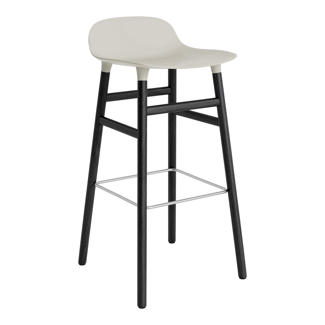Modern Wooden Bar Stools with Sturdy Wood Legs - Perfect for Kitchen Islands, Home Bars & Dining Counter Seating