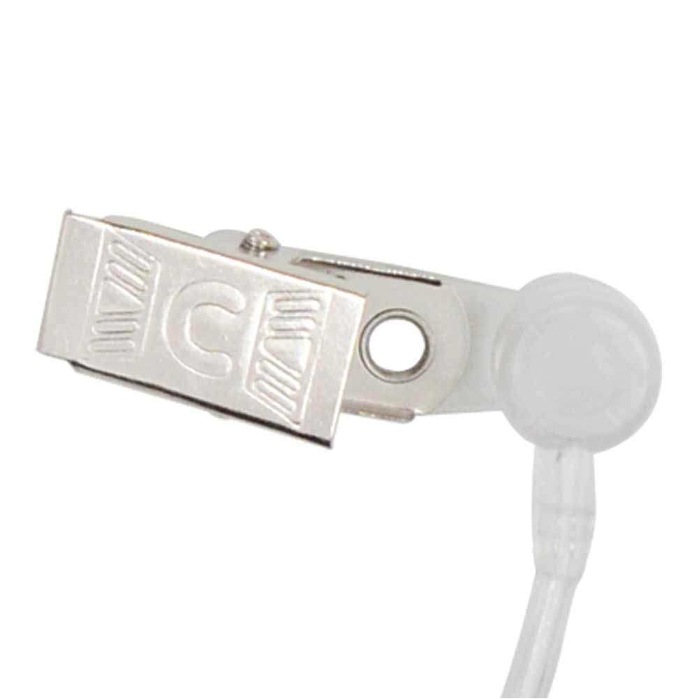 10PCS Replacement Acoustic Coil Audio Mic Tube with Earbuds - Compatible with Motorola Kenwood Icom Two Way Radios - Durable Earpiece Accessories for Clear Communication (Perfect for Security, Construction & Outdoor Work)