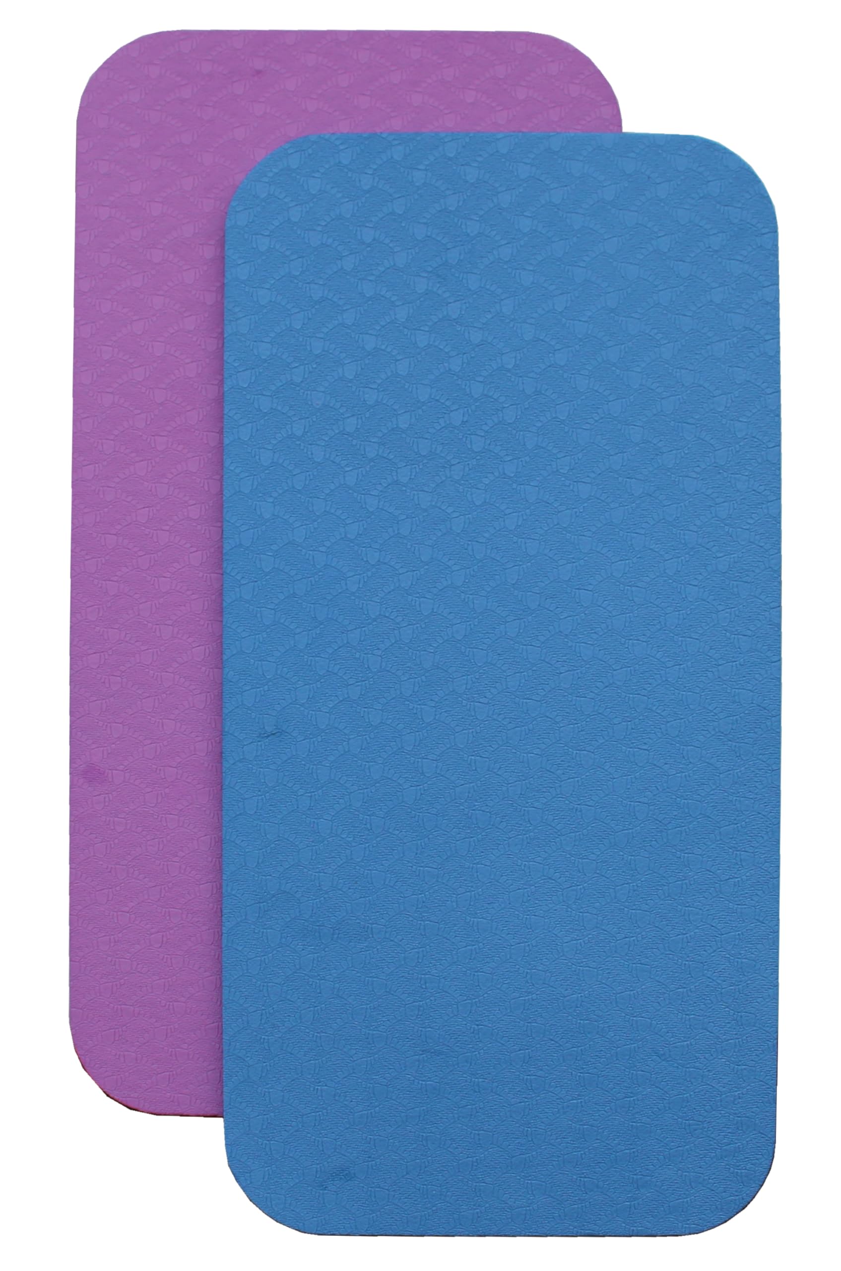 Non-Slip Sewing Machine Pedal Mat - 2 Pack Anti-Skid Foot Pedal Cushion for Quilting & Sewing | Washable Blue & Purple Mats | Perfect for Home Crafting & Professional Tailoring