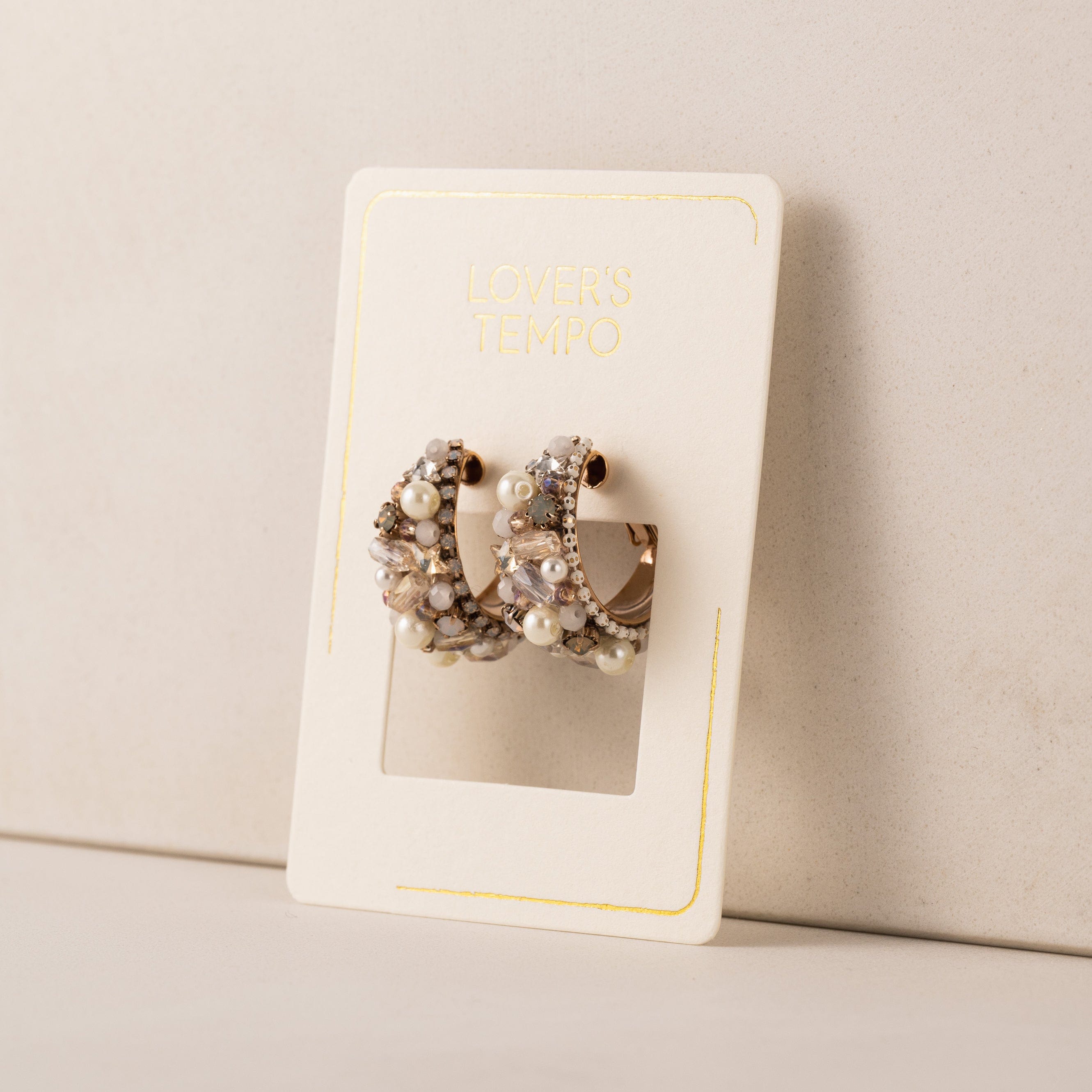 Elegant Gardenia Hoop Earrings for Women - Floral Gold Plated Dangle Earrings - Perfect for Weddings, Parties & Everyday Wear