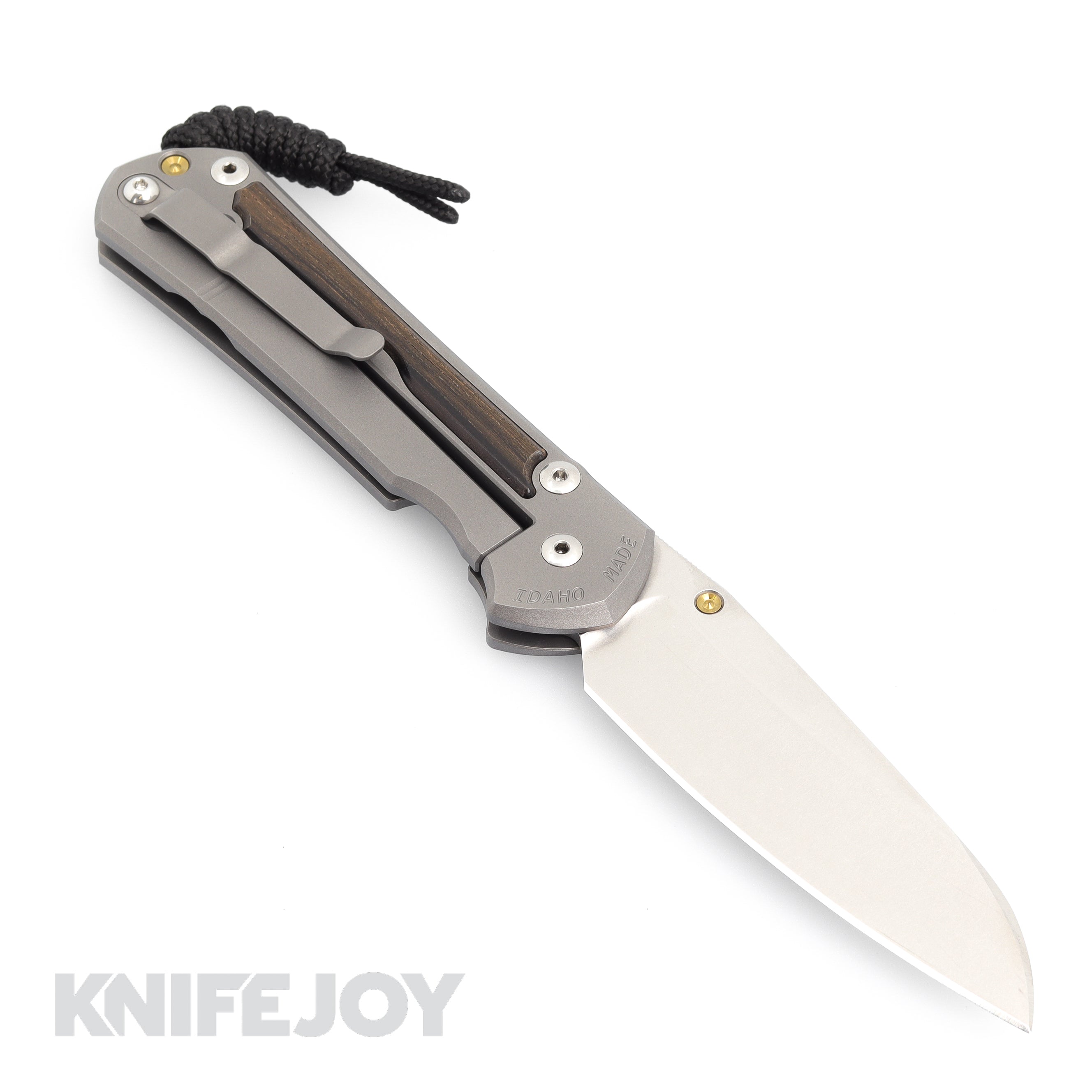 Chris Reeve Knives Large Sebenza 31 Insingo - Magnacut Steel Blade with Macassar Ebony Wood Inlaid Handles | Premium EDC Folding Knife for Outdoor, Camping & Survival