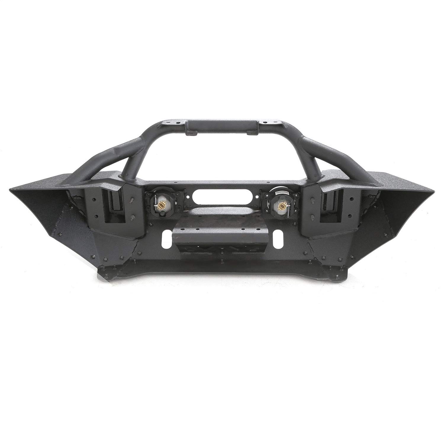 Smittybilt 76807 XRC Gen 2 Front Bumper for Jeep Wrangler JK & JL - Heavy Duty Off-Road Protection for Rock Crawling & Trail Adventures