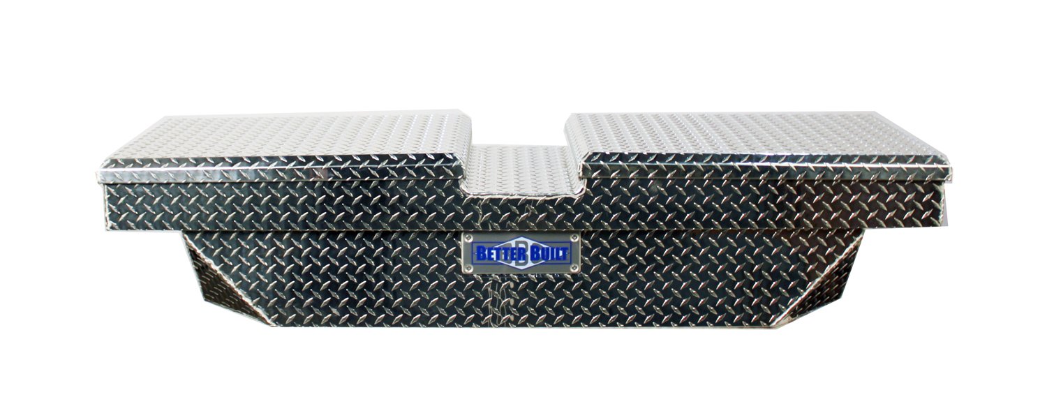Better Built 74010846 Heavy Duty Truck Tool Box - Durable Aluminum Storage for Pickup Truck Bed Tools & Equipment | Perfect for Construction, Farming & Outdoor Work